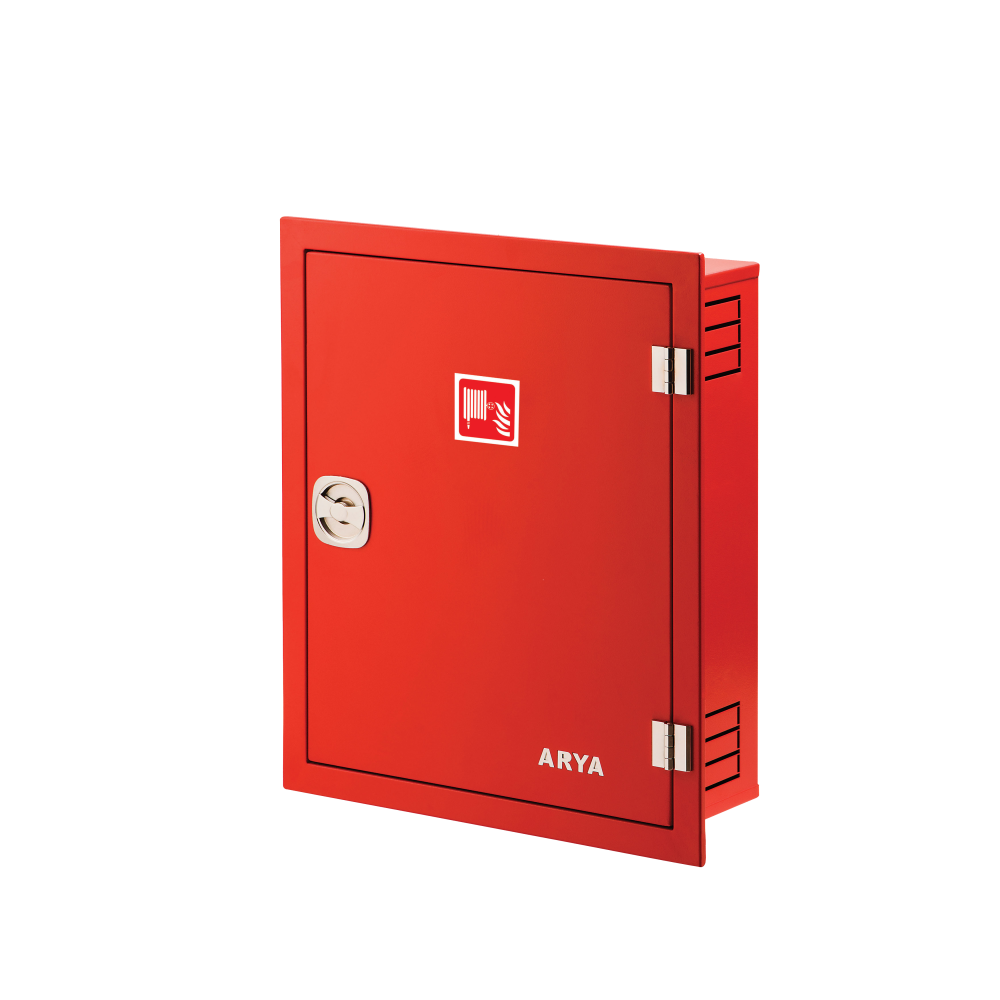 جعبه آتش نشانی تک آهنی توکار آریا ARYA